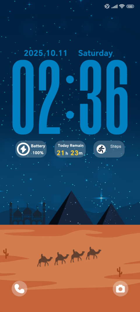 Desert Moon Flow screenshot
