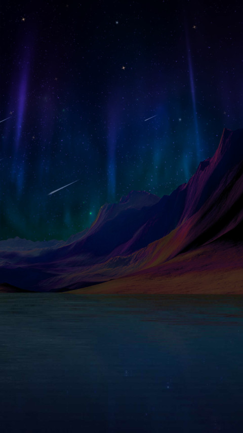 极夜河流 screenshot