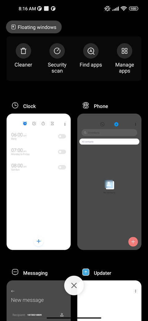 Sufficient future screenshot