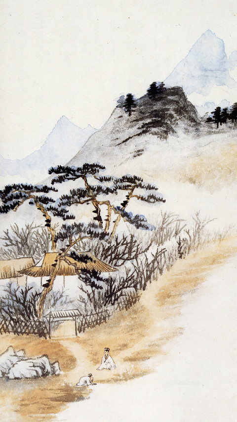 张大千 山水有灵 screenshot