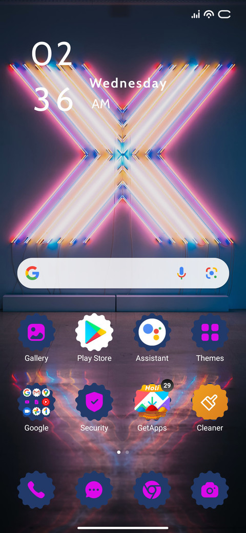 X Neon screenshot