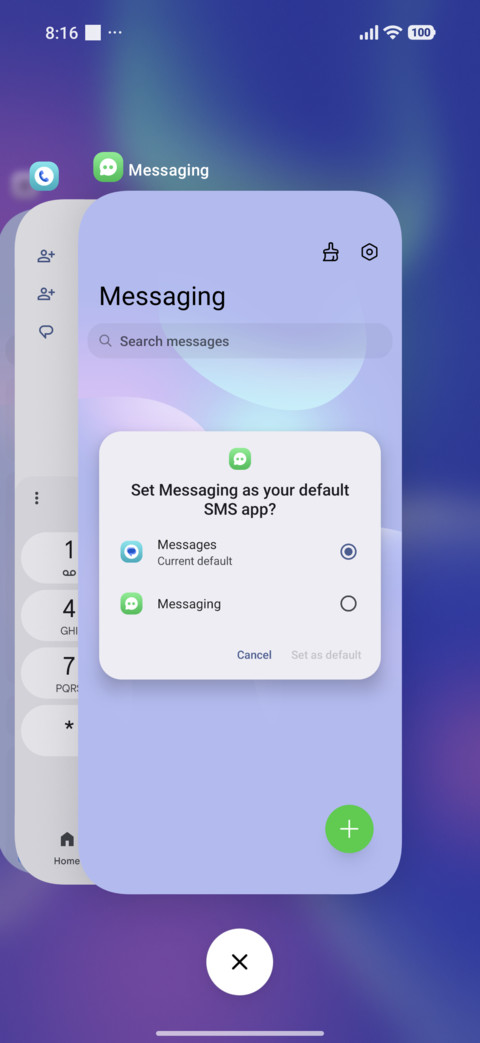 Indigo Aqua Flow screenshot