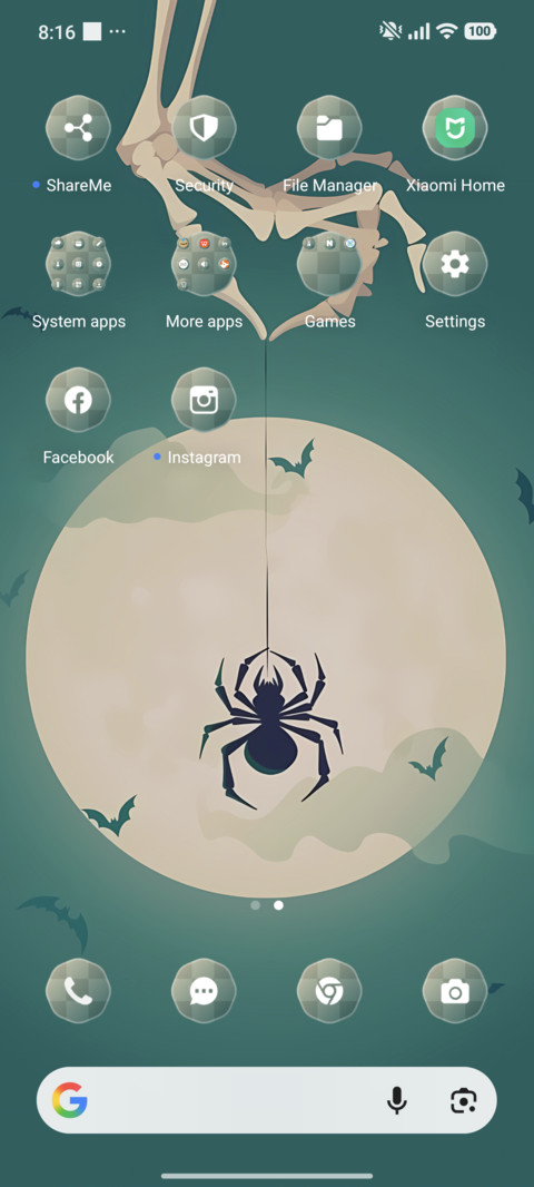 Skeleton Spider screenshot