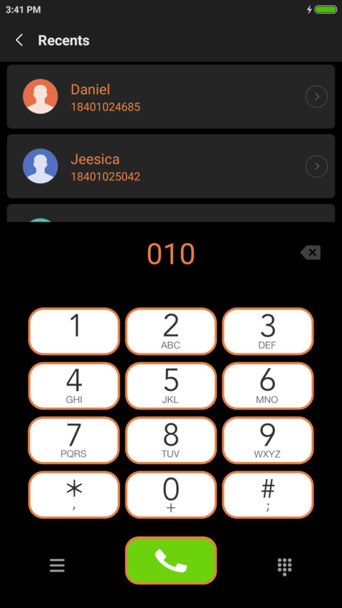 Nebula Dark ui screenshot
