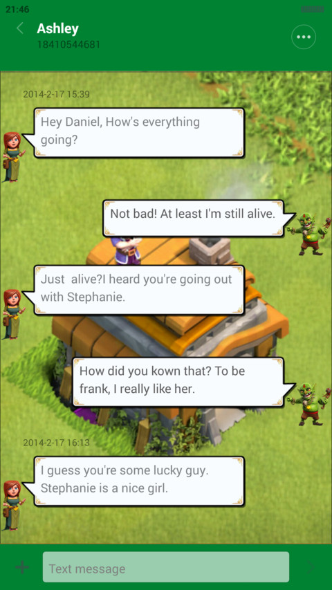 Clash of clans v6 screenshot