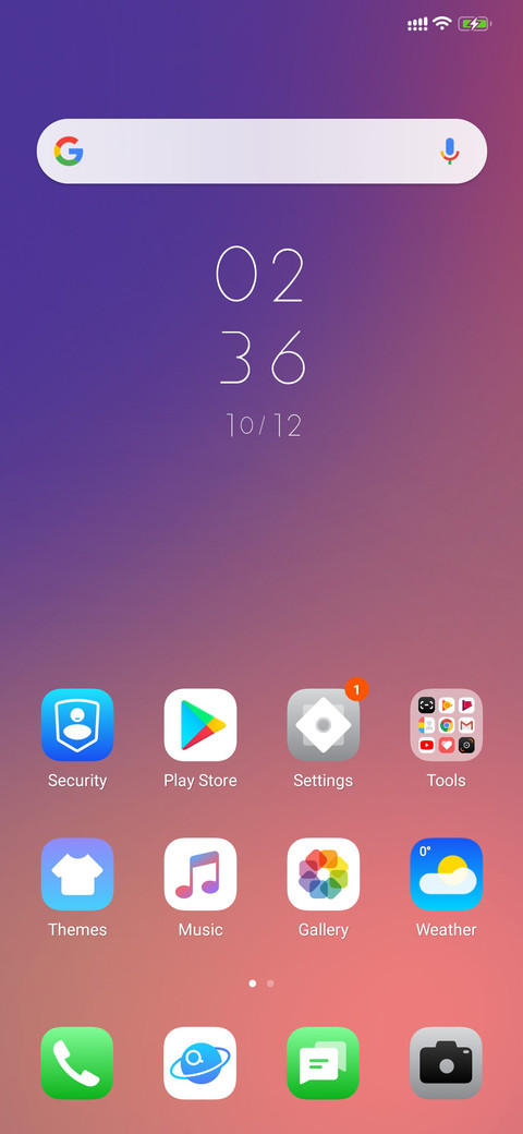 iOS classic screenshot