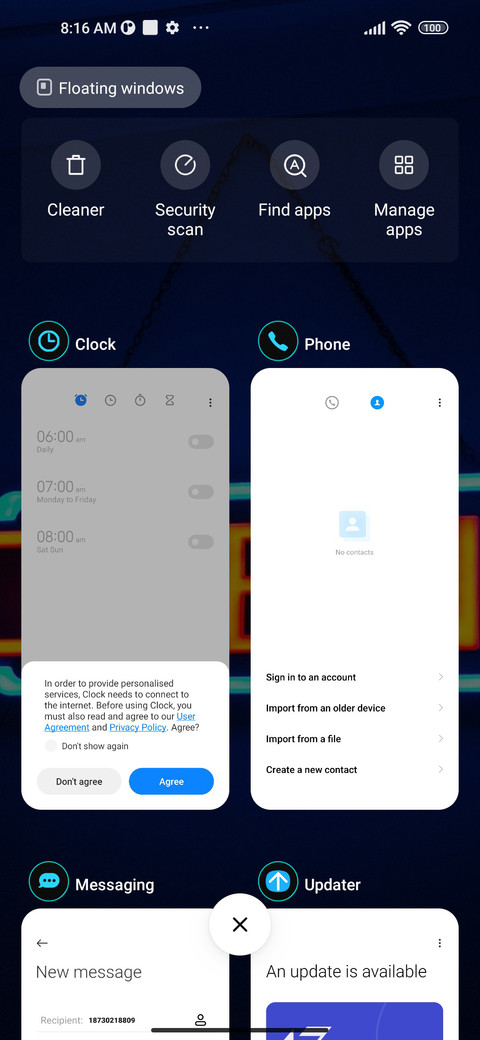 Neon sign screenshot