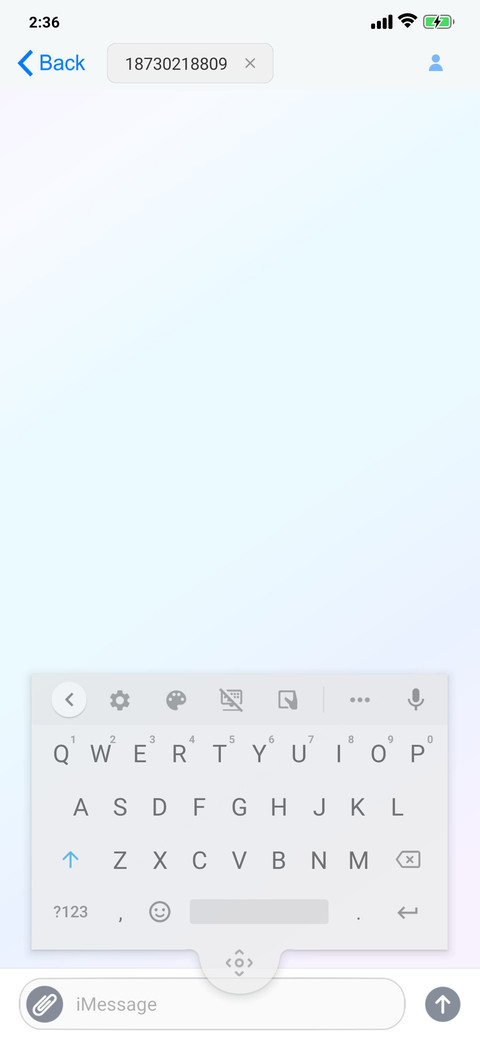 iOS Black v11 screenshot