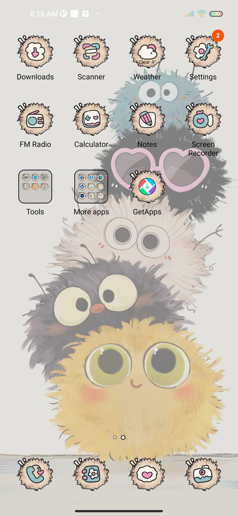Colorful coal ball screenshot