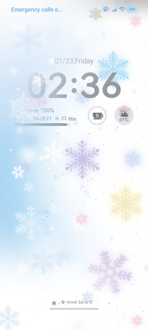 Snowflakes screenshot