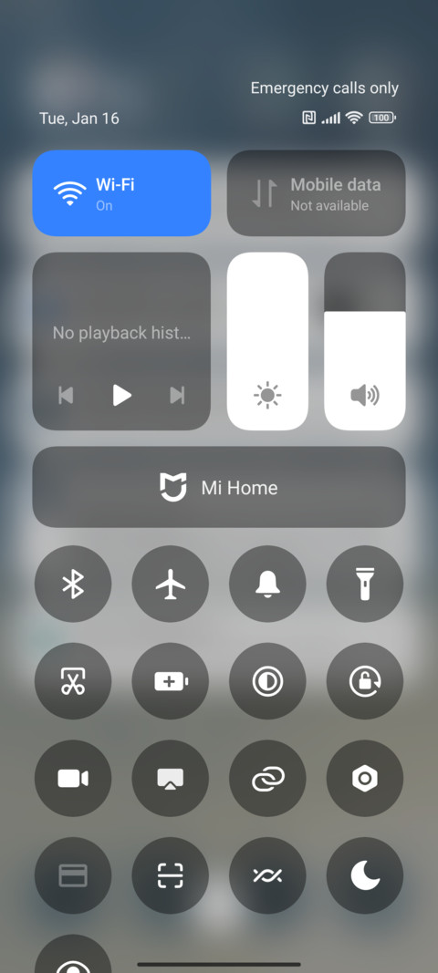 Rain glass screenshot