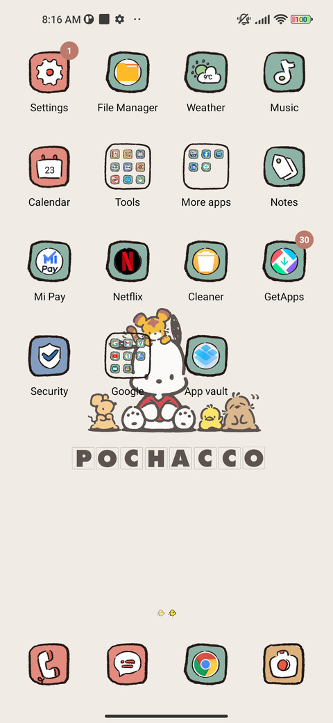 Pochacco pictorial screenshot