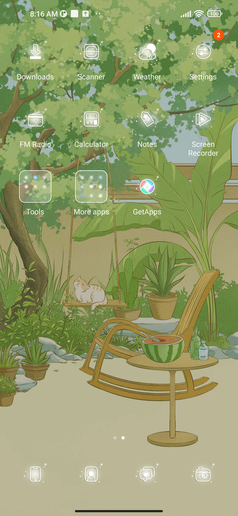 Garden cat screenshot