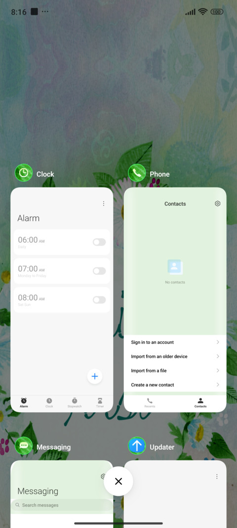 Quote family screenshot