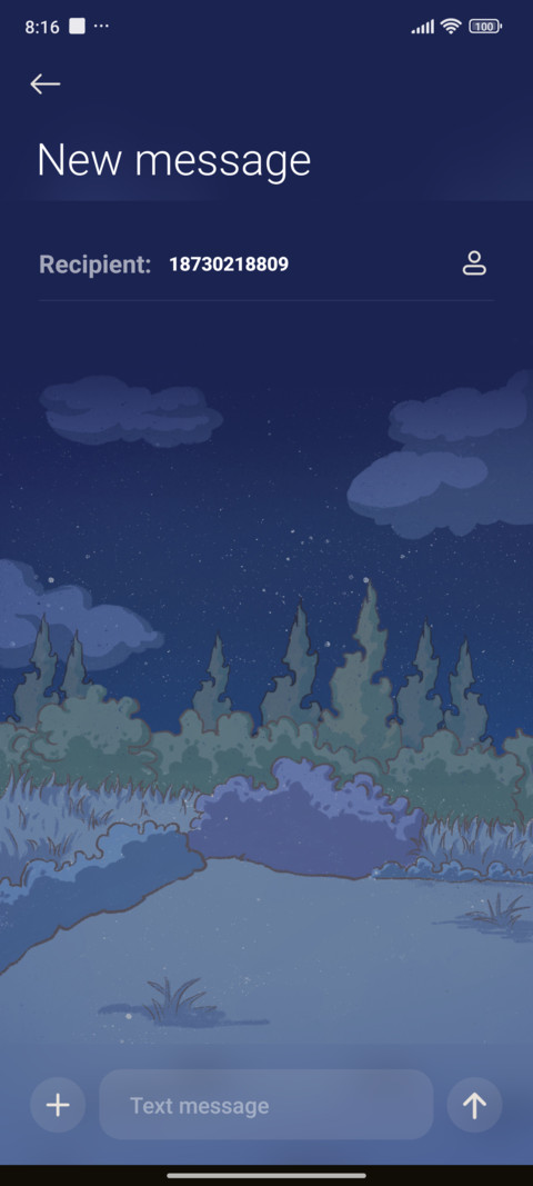 Snow view cabin screenshot