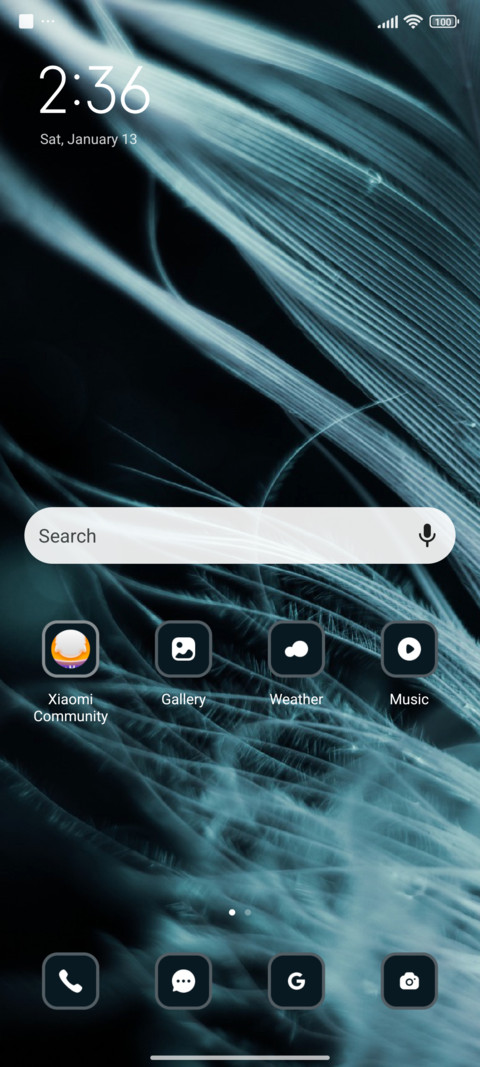 Feather screenshot