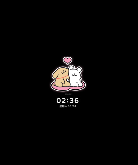 线条小狗心动拍立得 screenshot