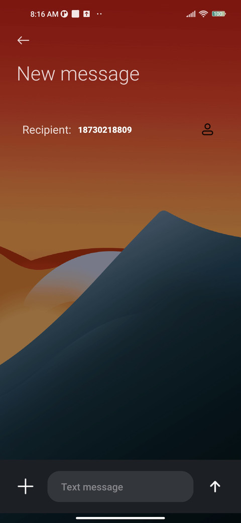 Sunrise mountains screenshot