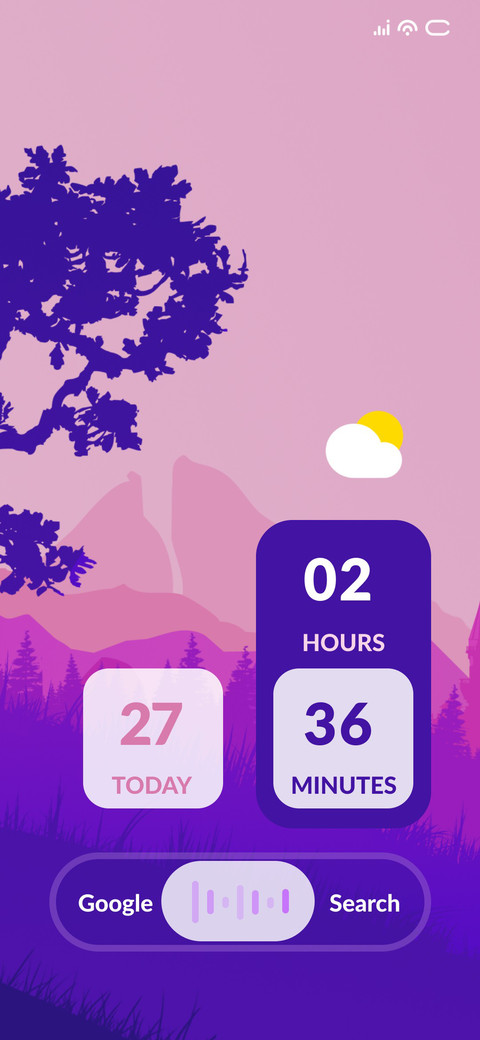Minimal Mountain screenshot
