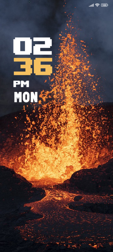 Volcano Sea screenshot