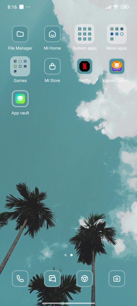 Teal Summer screenshot