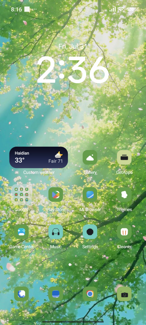 Summer screenshot