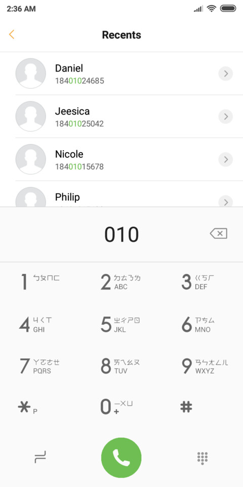 OneOS screenshot