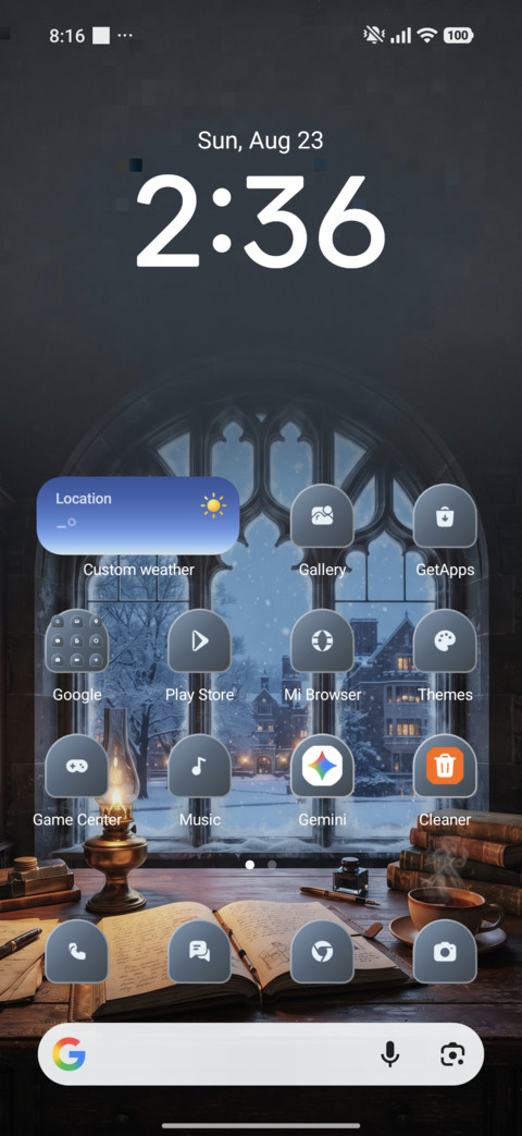 Snowy Study screenshot