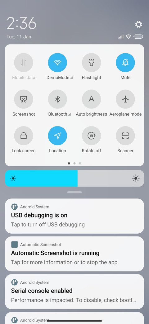 Design tria screenshot