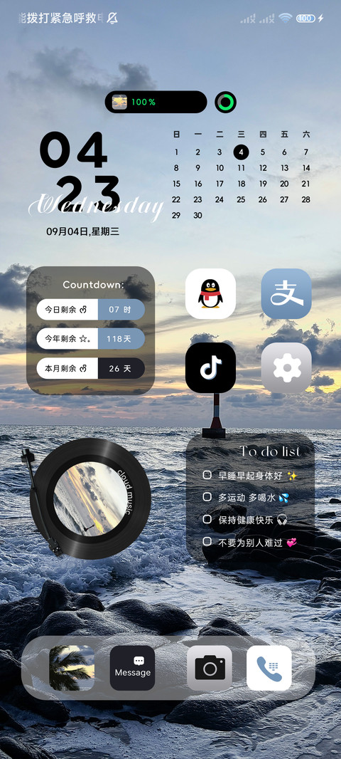 椰林 海岸晨昏线 screenshot