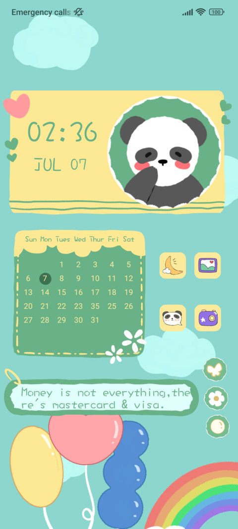 Hug Panda screenshot