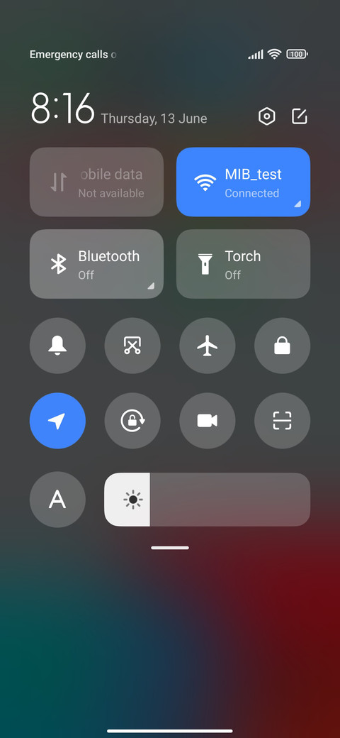 Clear screenshot