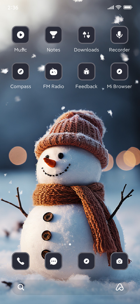Snowman screenshot