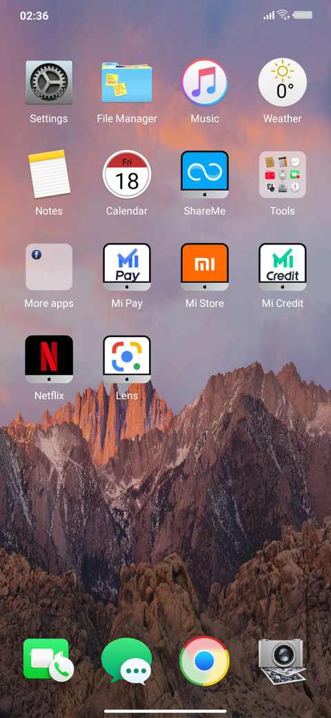 New MacOs screenshot