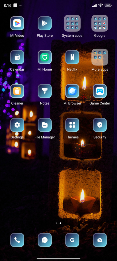 Candles screenshot