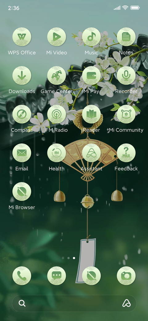 Clear sky rain screenshot