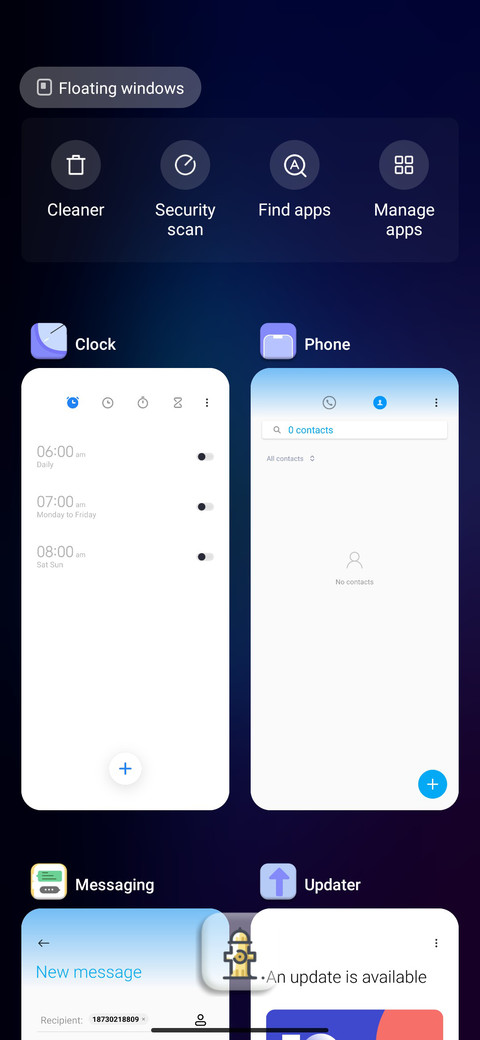 SkyBlue v12 screenshot