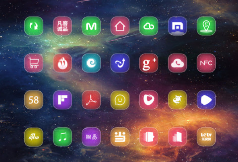 银河系的秘密 （超级旋转锁屏+好评返现+彩虹电池+多壁纸） screenshot