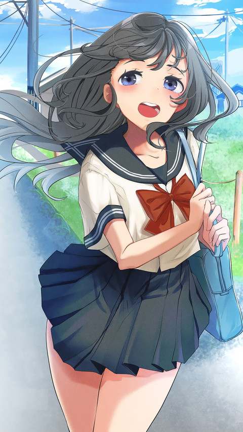 校服女孩 screenshot