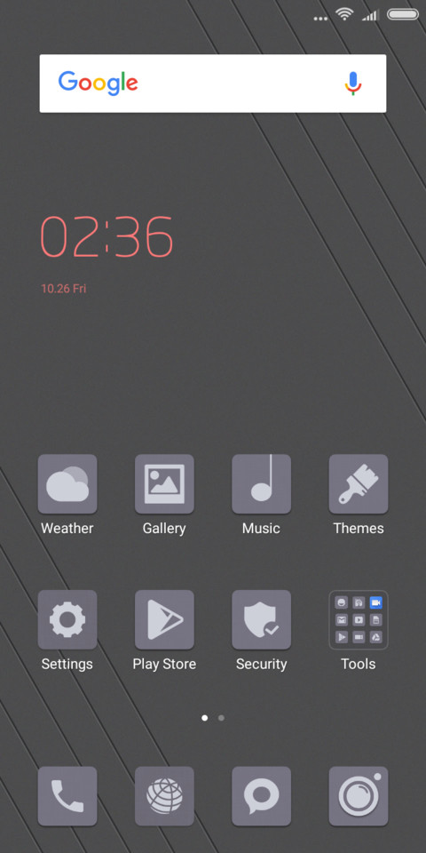 Gray Stock screenshot