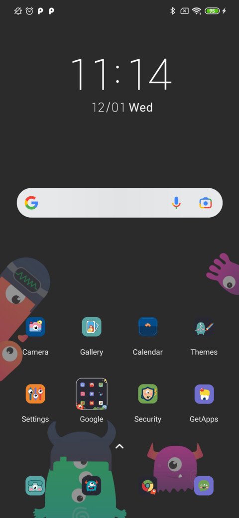 Cartoon monster screenshot