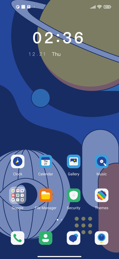 Linear galaxy screenshot
