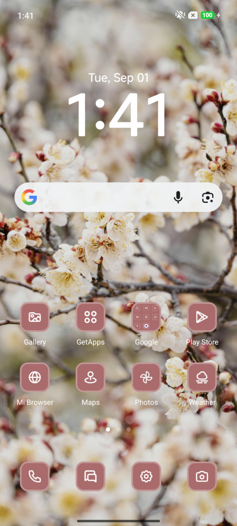 White Flowers screenshot