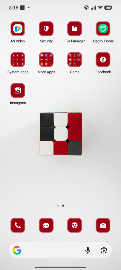 Minimal Rubik screenshot