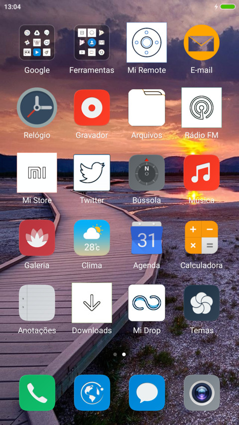 android Q screenshot