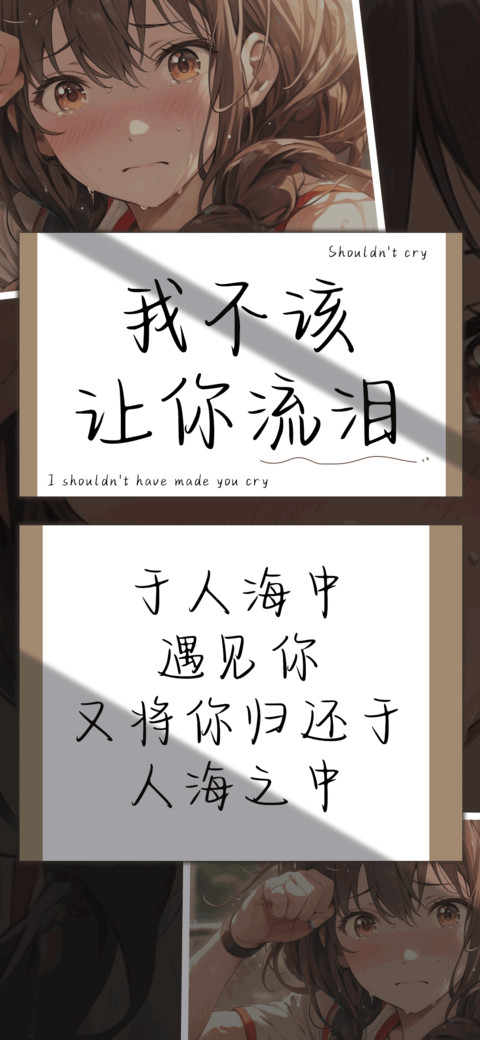我不该让你流泪 screenshot