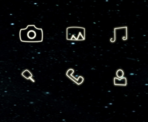 流光溢彩(动态流星桌面+锁屏通知+手绘） screenshot