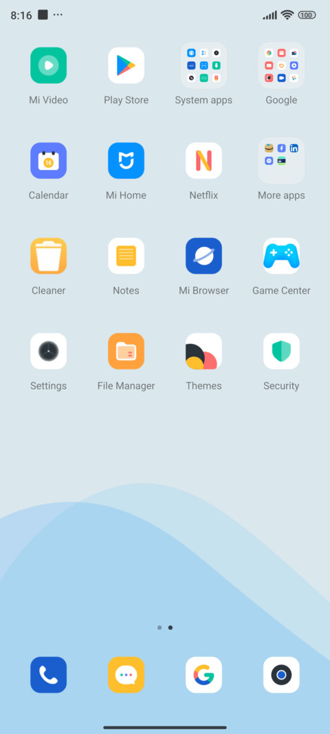 Sky Blue screenshot