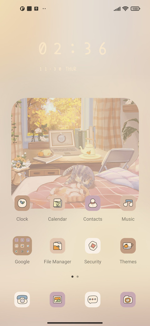 Warm room screenshot