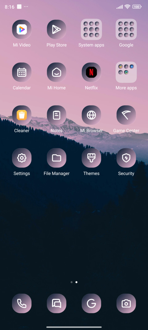 Landscape screenshot